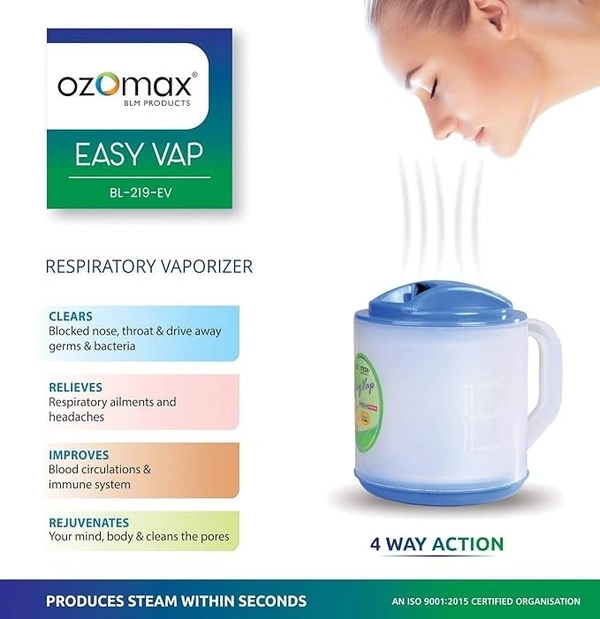 OZOMAX EASY RESPIRATORY VAPORIZER