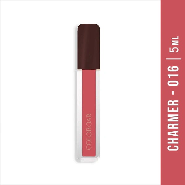 COLORBAR POWERKISS VEGAN MATTE LIPCOLOR (Charmer) (Pink, 5 ml)