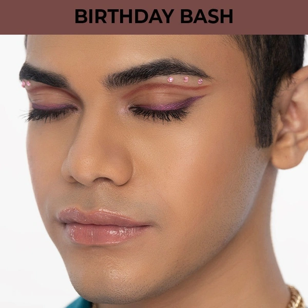 NYKAA Nykaa Cosmetics Eyes On Me! 4 in 1 Quad Eyeshadow Palette - Birthday Bash