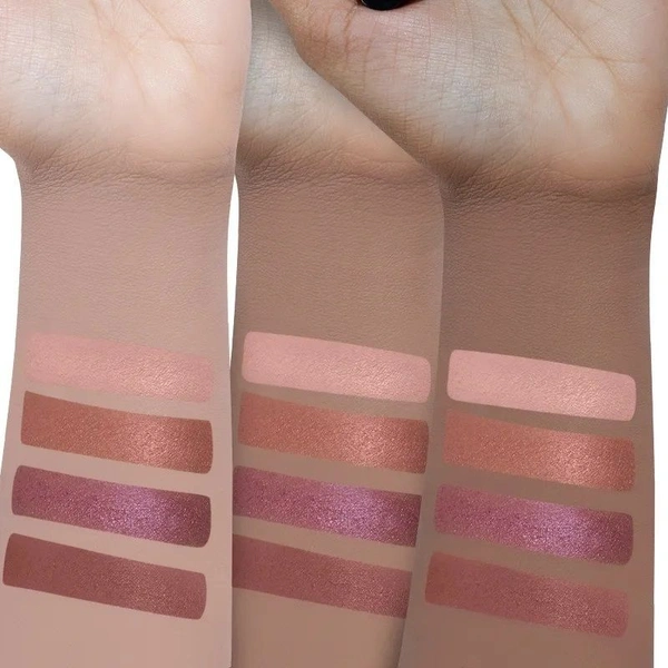 NYKAA Nykaa Cosmetics Eyes On Me! 4 in 1 Quad Eyeshadow Palette - Birthday Bash