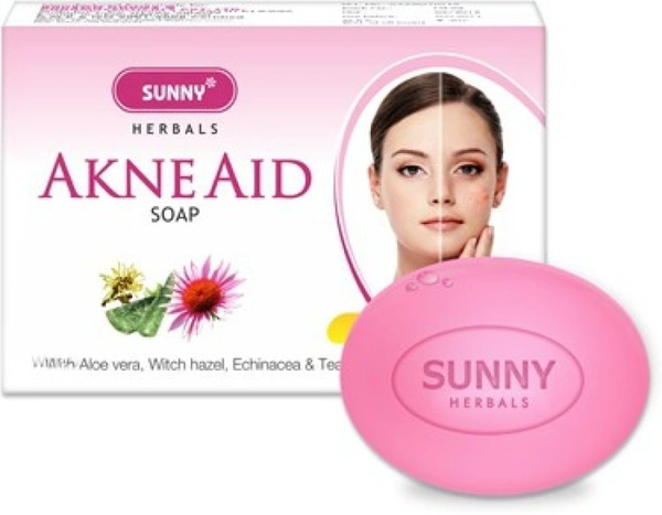 SUNNY Akne Aid Soap (75 GM X 9 PC) (9 x 75 g)