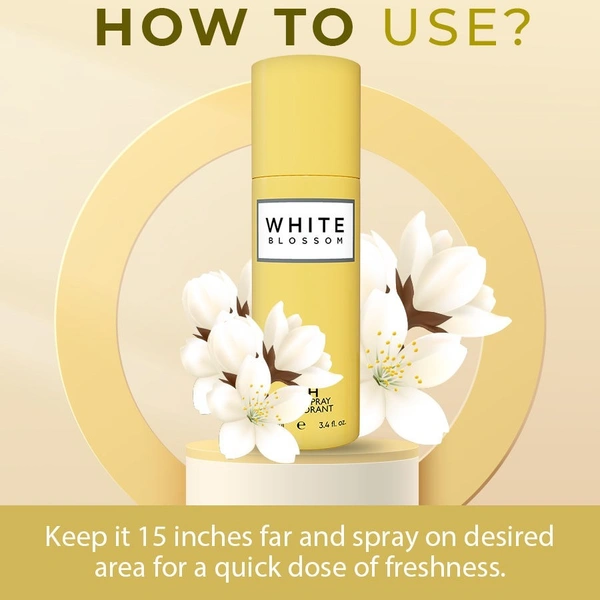 Colorbar White Blossom Deodorant - 100ml