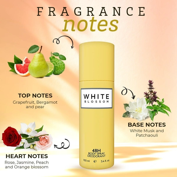 Colorbar White Blossom Deodorant - 100ml