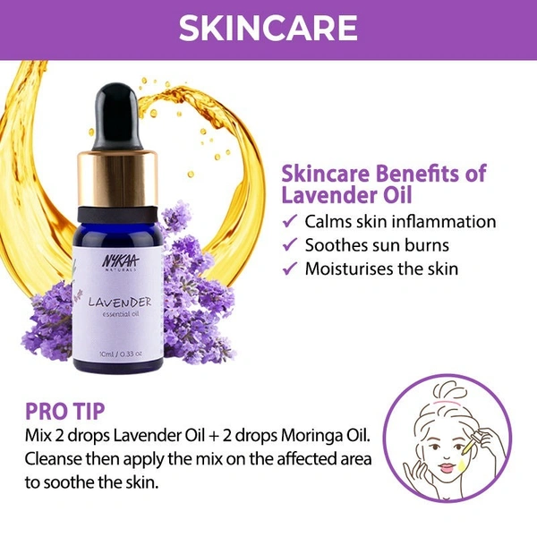 NYKAA Lavender Essential Oil (10 Ml) (10 ml) - 1