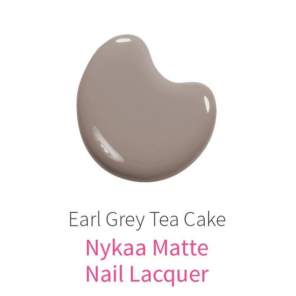 NYKAA Nykaa Nail Enamel Polish - Earl Grey Tea Cake 57