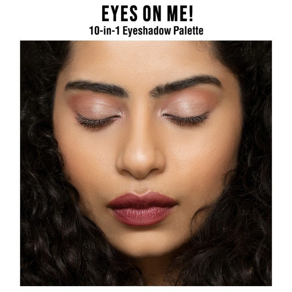 NYKAA Nykaa Eyes On Me! 10-in-1 Eyeshadow Palette - Sundowner Stunner
