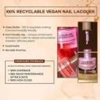 COLORBAR VEGAN NAIL LACQUER (Princly-069)+ remover (2 Items in the set) - 1