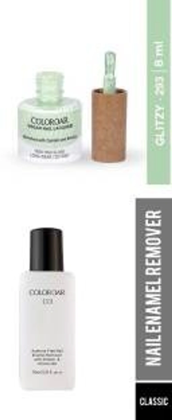 COLORBAR VEGAN NAIL LACQUER-(293- Glitzy) (2 Items in the set) - 1