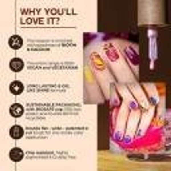 Colorbar COLORBAR Vegan Nail Lacquer - (Rustic 047) ILY ()