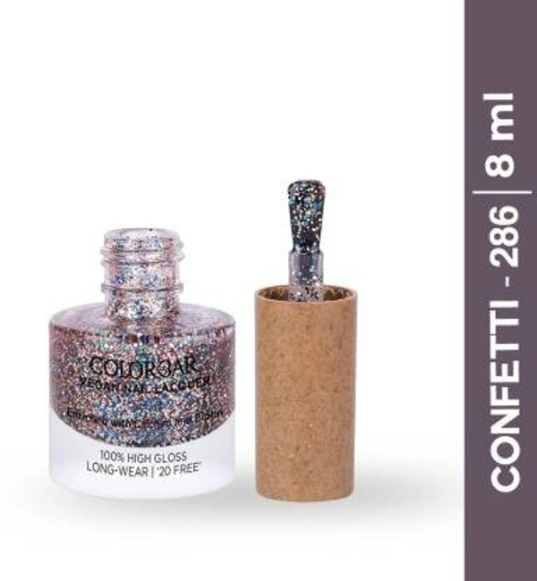 COLORBAR Vegan Nail Lacquer - (Confetti 286) Confetti ()