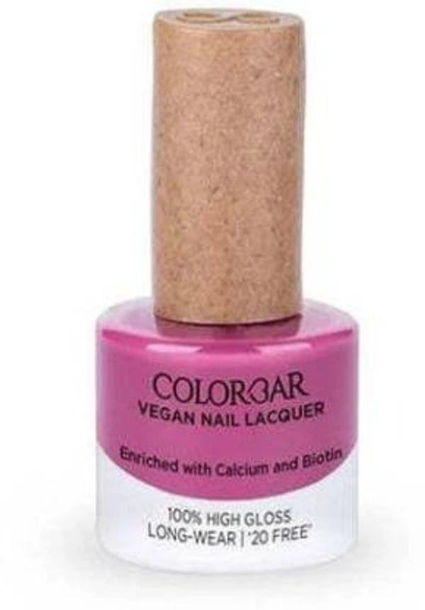 COLORBAR VEGAN NAIL LACQUER (Dark Angel-064)+ remover (2 Items in the set)