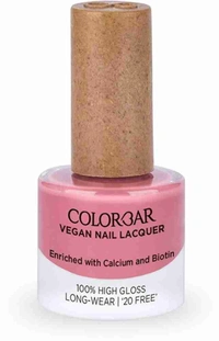 COLORBAR VEGAN NAIL LACQUER (Do my Darling-270)+ remover (2 Items in the set)