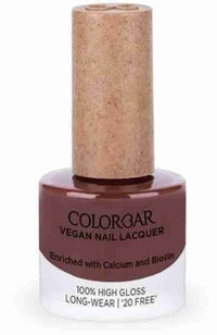 COLORBAR VEGAN NAIL LACQUER (Double Trouble 145)+ remover (2 Items in the set)