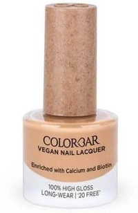 COLORBAR VEGAN NAIL LACQUER (Elena-243)+ remover (2 Items in the set)