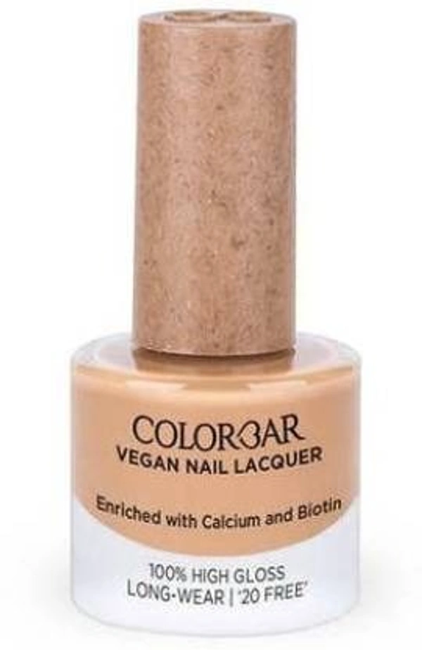 COLORBAR VEGAN NAIL LACQUER (Elena-243)+ remover (2 Items in the set)