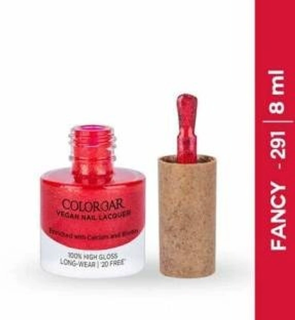 Colorbar COLORBAR Vegan Nail Lacquer - (Fancy 291) Fancy () - 1