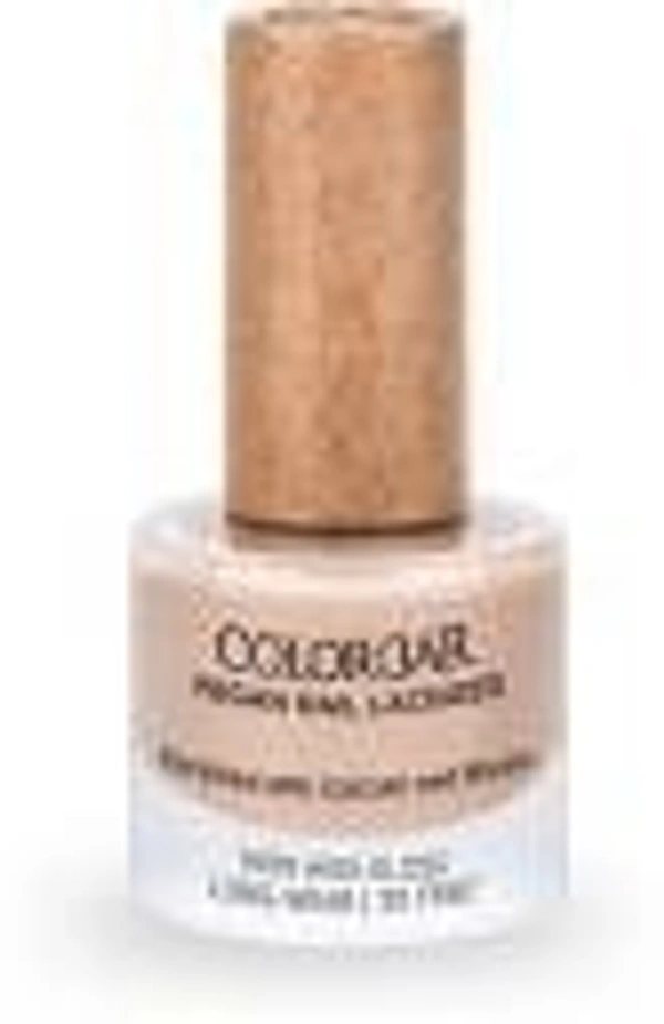 COLORBAR VEGAN NAIL LACQUER (Go Suede 141) 8 ML Light Brown () - 1