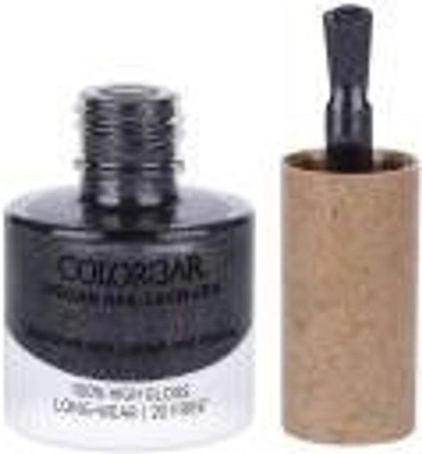 colorbar COLORBAR Vegan Nail Lacquer Goodess-162 Black () - Black, 1