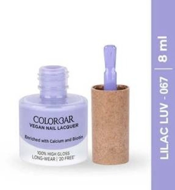 COLORBAR VEGAN NAIL LACQUER (Lilac Luv 067) 8 ML Mauve ()