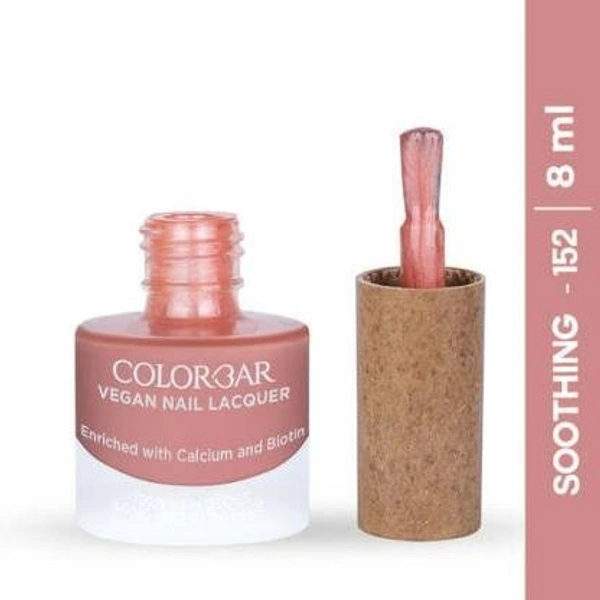 COLORBAR VEGAN NAIL LACQUER (SOOTHING-152) 8ML Mauve ()