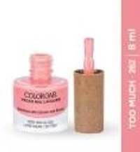 Colorbar COLORBAR VEGAN NAIL LACQUER (Too Much-262)+ remover (2 Items in the set) - 1