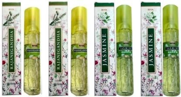 RIYA RAJNIGANDHA, JASMINE Spray (4 x 200 ml)