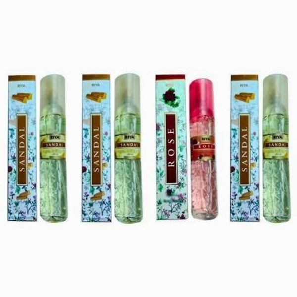 RIYA SANDAL, ROSE Spray (4 x 200 ml)