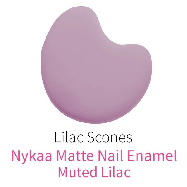 Nykaa Matte Nail Enamel Polish - Lilac Scones 130