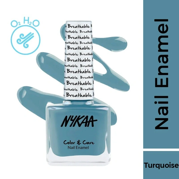 Nykaa Breathable Nail Enamel - Minty Fresh - 329