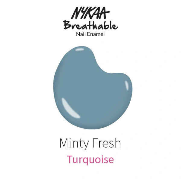 Nykaa Breathable Nail Enamel - Minty Fresh - 329