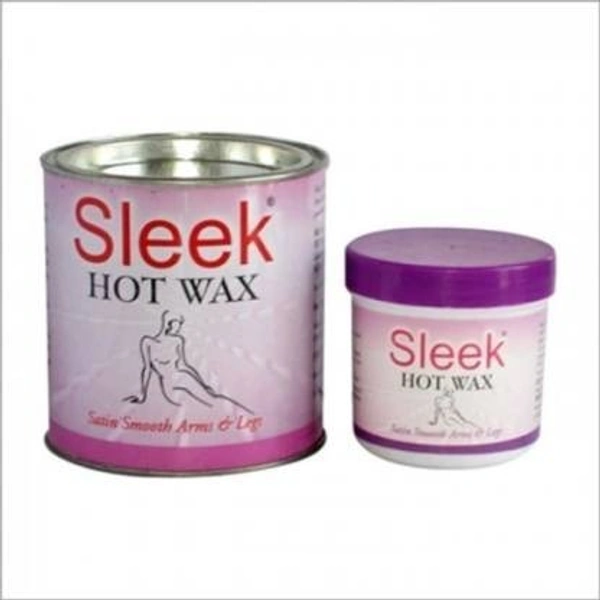 SLEEK Sleek Hot Wax 600 Gm + Hot Wax 250 Gm Wax (850 g, Set of 2) - 1