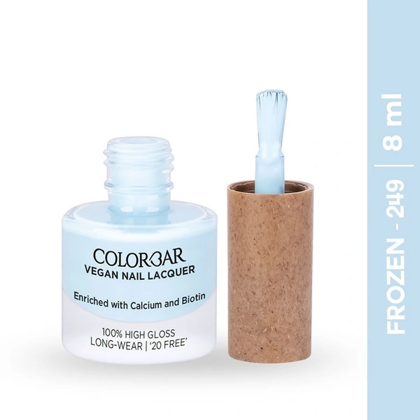 COLORBAR Vegan Nail Lacquer - (Frozen-249) Blue ()