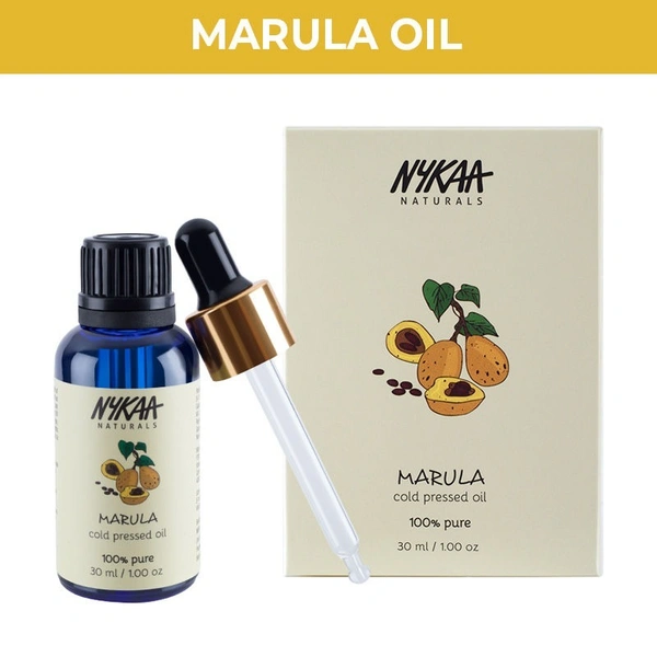 Nykaa Naturals 100 % Pure Cold Pressed Marula Carrier Oil for Combatting Acne & Dry Hair