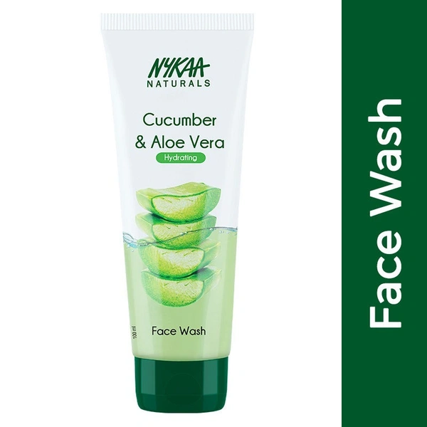 NYKAA Nykaa Naturals Cucumber & Aloe Vera Face Wash for Hydrated Skin