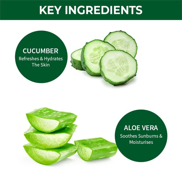 NYKAA Nykaa Naturals Cucumber & Aloe Vera Face Wash for Hydrated Skin