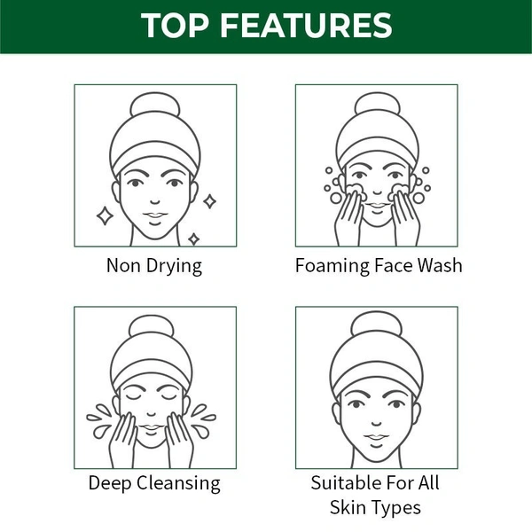 NYKAA Nykaa Naturals Cucumber & Aloe Vera Face Wash for Hydrated Skin