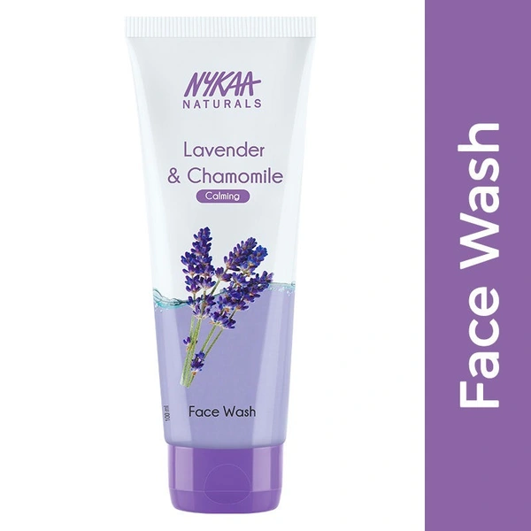 NYKAA Nykaa Naturals Lavender & Chamomile Face Wash for Calm Skin - 100ml