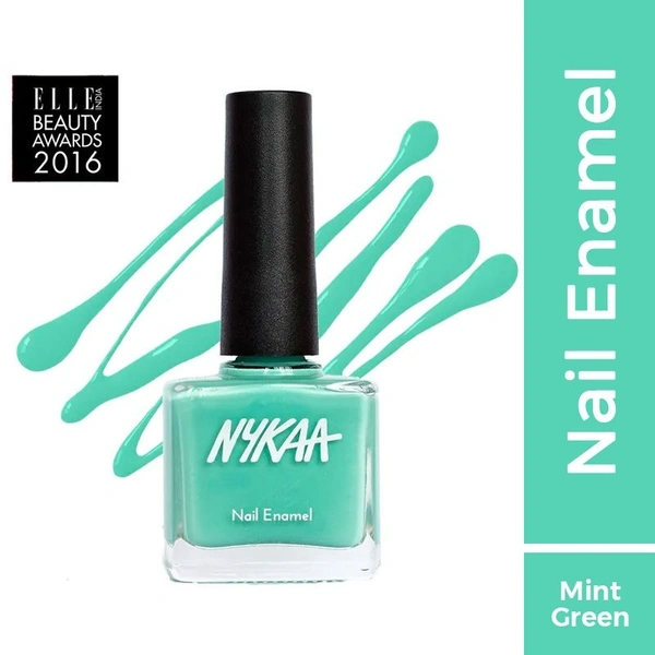 Nykaa Nail Enamel Polish - Mint Meringue 65