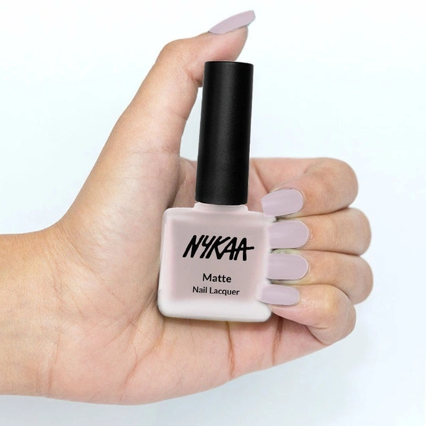 NYKAA Nykaa Matte Nail Lacquer - Pink Meringue 28