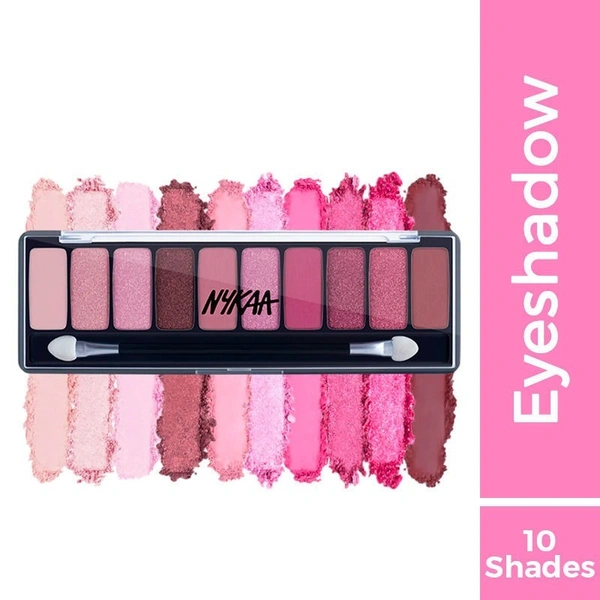 NYKAA Nykaa Eyes On Me! 10-in-1 Eyeshadow Palette - Daydreaming