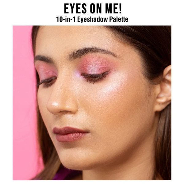 NYKAA Nykaa Eyes On Me! 10-in-1 Eyeshadow Palette - Daydreaming