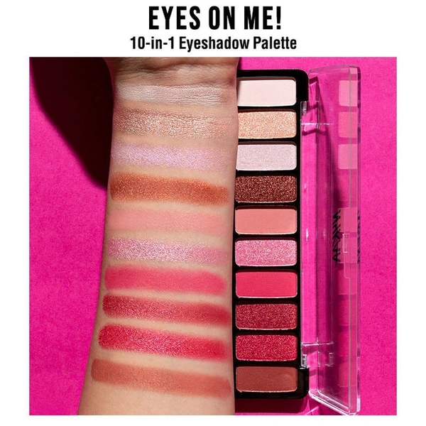 NYKAA Nykaa Eyes On Me! 10-in-1 Eyeshadow Palette - Daydreaming