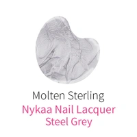 Nykaa Mirror Chrome Nail Lacquer - Molten Sterling 163