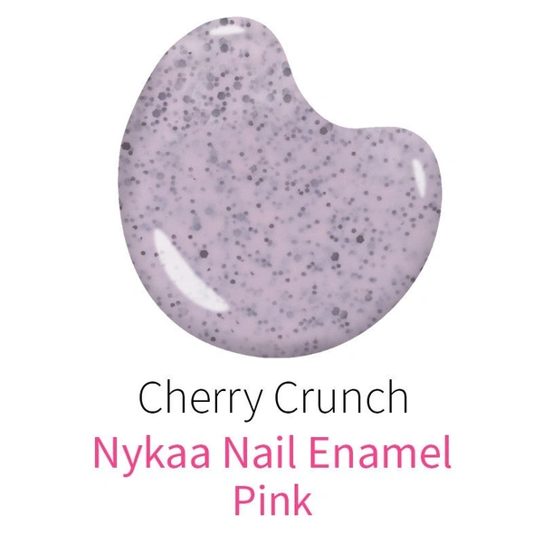 Nykaa Cookie Crumble Nail Enamel Polish - Cherry Crunch 190