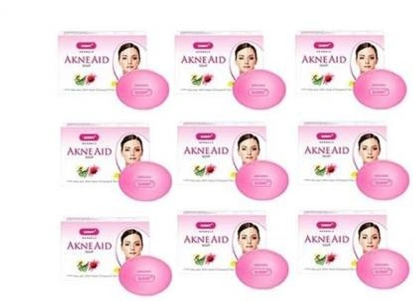 SUNNY Akne Aid Soap (75 GM X 9 PC) (9 x 75 g)