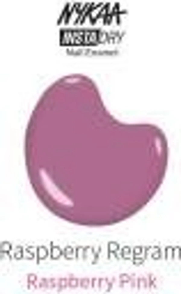 NYKAA Insta Dry Fast Drying Nail Enamel Polish Raspberry Regram 341 () - 1