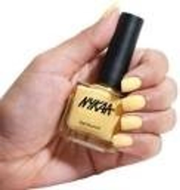 NYKAA Nail Paint Lemon Pudding 48 