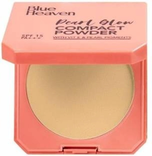 Blue Heaven BLUE HEAVEN PeaArl Glow Compact, 9 g Honey 301 Compact (Honey, 9 g)