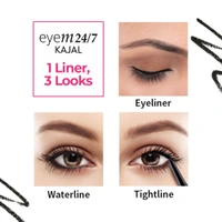 Nykaa Eyem24/7 Kajal Eyeliner - Ebony Soul 01