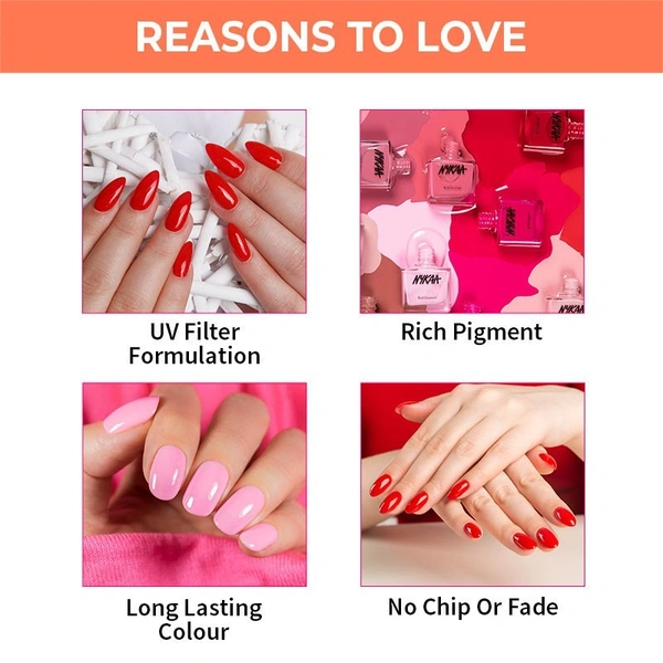 NYKAA Nykaa Nail Enamel Polish - Tuscan Lily 146
